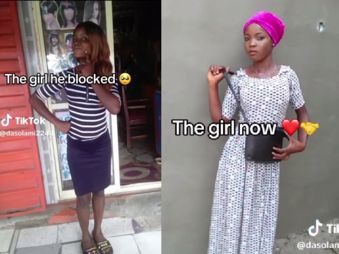 LADY shares her transformation montage as she shades ex that blocked her