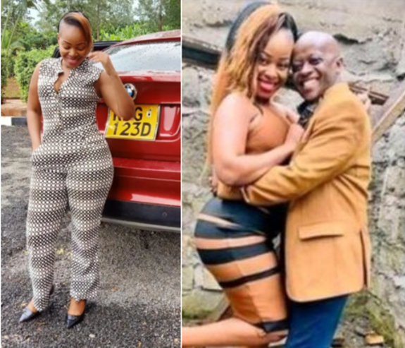My dad has not received dowry from any man – New twist as slay queen MARY LINCOLN denies ever getting married to former Kameme FM presenter NJOGU WA NJOROGE.
