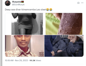 Kenyan man asks for help after contracting a deadly STD, shortly after flaunting a lady he was about to have SEX with on his X account – Kilimramba (LOOK).