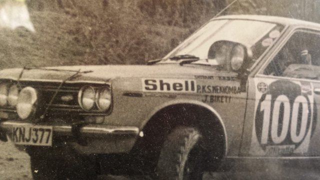 Former Rally driver John Biketi passes on