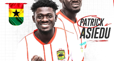 Asante Kotoko sign Berekum Chelsea defender Patrick Asiedu