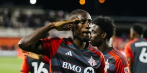 Prince Osei Owusu on target in Toronto FC’s Canadian Championship semi-final loss