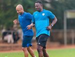 Andre Ayew trains intensively with Nuru Yakubu as he searches for new club