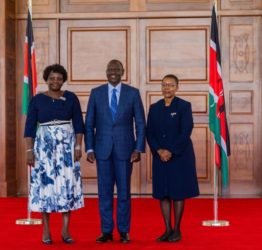 Dorcas Oduor sworn in as AG, Beatrice Askul as CS EAC