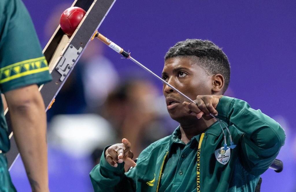 Paris 2024 Paralympics: Karabo Morapedi has a ball on boccia debut