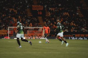 Highly-rated Nathaniel Adjei glitters for FC Lorient in victory against Red Star FC