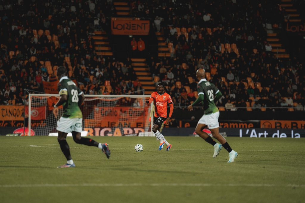 Highly-rated Nathaniel Adjei glitters for FC Lorient in victory against Red Star FC