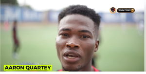 "We are ready for Vision FC"- Legon Cities midfielder Aaron Quartey