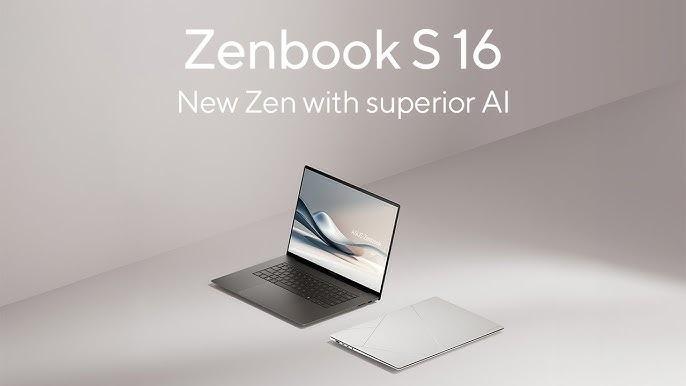 ASUS Zenbook S 16 (UM5606) Gives AI-Powered Performance with a 2-Year Warranty for Long-Term Confidence