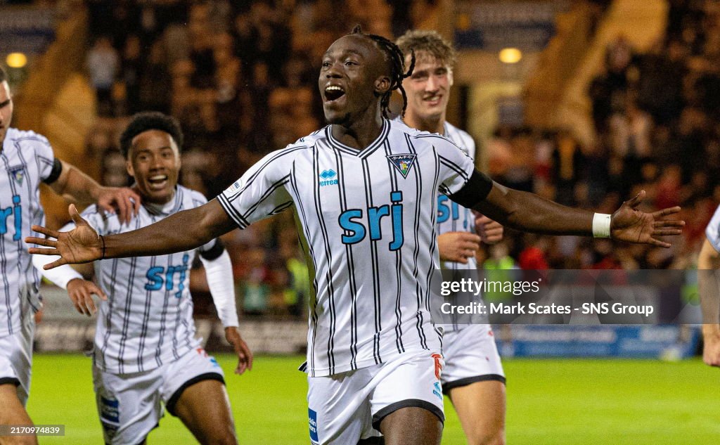 Ghanaian defender Ewan Otoo shines in Dunfermline Athletic’s 2-0 win over Raith Rovers