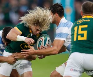 When did the Pumas last beat the Springboks in Argentina?