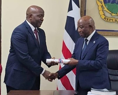 Liberia: President Boakai Commissions Augustine Ngafuan as Liberia’s Finance & Development Planning Minister 