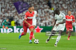 Ghanaian winger Jamie Leweling shines with assist in Stuttgart Champions League loss to Real Madrid