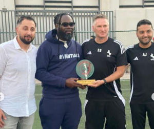 Prince Tagoe honoured by former club Al Ettifaq FC of Saudi Arabia