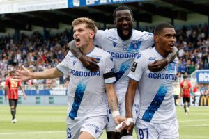 I am veryÂ  happy to play here, says Auxerre midfielder Elisha Owusu