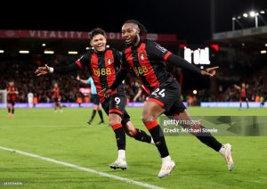 Former Chelsea coach Graham Potter praises Antoine Semenyo’s journey after scoring against Southampton