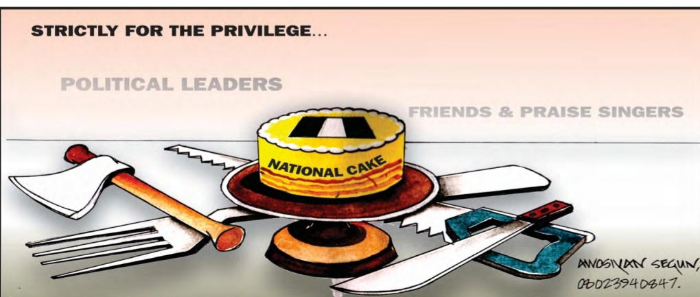 Cartoon: No National Cake bakers in politics