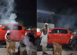 WATCH: SA reacts to King Monada’s protection ritual on R1 million Ford Raptor