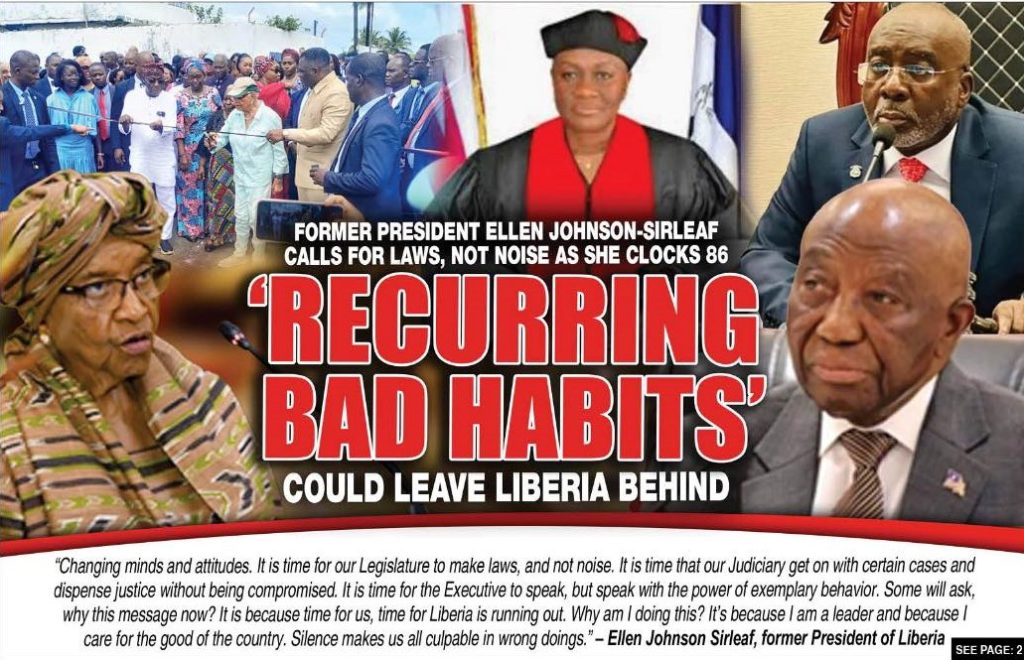 Liberia: Former President Ellen Johnson-Sirleaf Calls for Laws, Not Noise as She Clocks 86