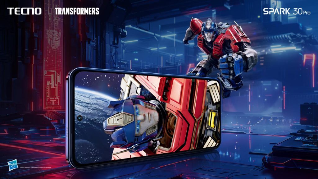 TECNO SPARK 30 series launches with TRANSFORMERS edition in Nigeria, offering a best -in-class experience of seamless playability and durability.