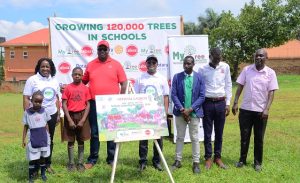 Absa partner with Rotary and My Tree Initiative to plant trees in schools