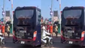 Sad! Police bus knocks down Yango rider to death