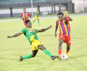 Hearts of Oak midfielder Mohammed Hussein named Man of the Match after standout performance against Aduana Stars