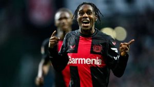 Youngster Jeremie Frimpong provides an assist in Bayer Leverkusenâs narrow win against AC Milan