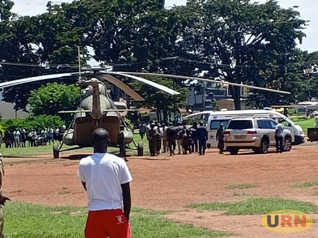 Omukama of Bunyoro airlifted to Kiruddu hospital