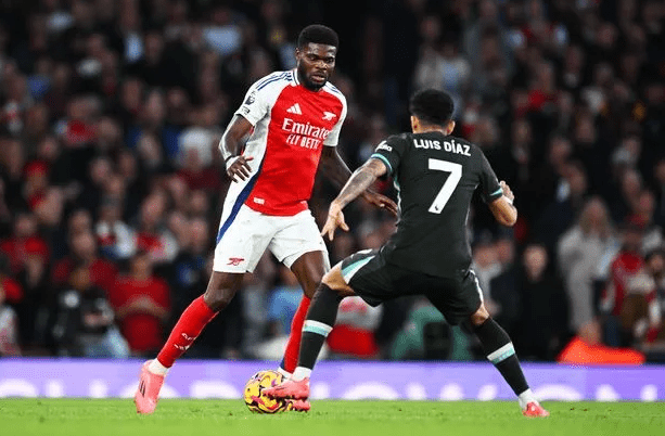 Thomas Partey earns praises from Darren Bent after superb performance against Liverpool