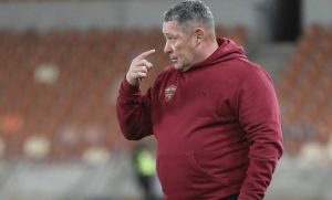 Barker reacts after controversial goal gives Pirates the MTN8 title