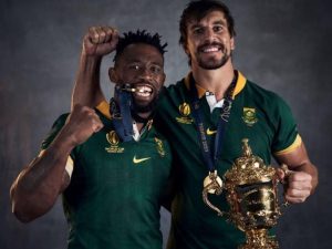 How many current Springboks could reach 100 caps?