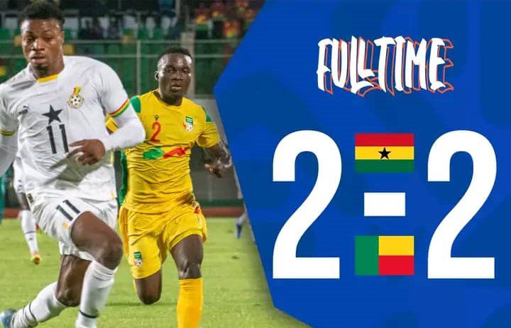 WAFU B U-20 Cup of Nations: Black Satellites score late to earn a 2-2 draw with Benin