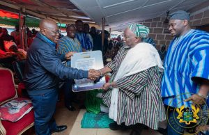 Akufo-Addo Receives Grand Honour From Mamprugu Traditional Area