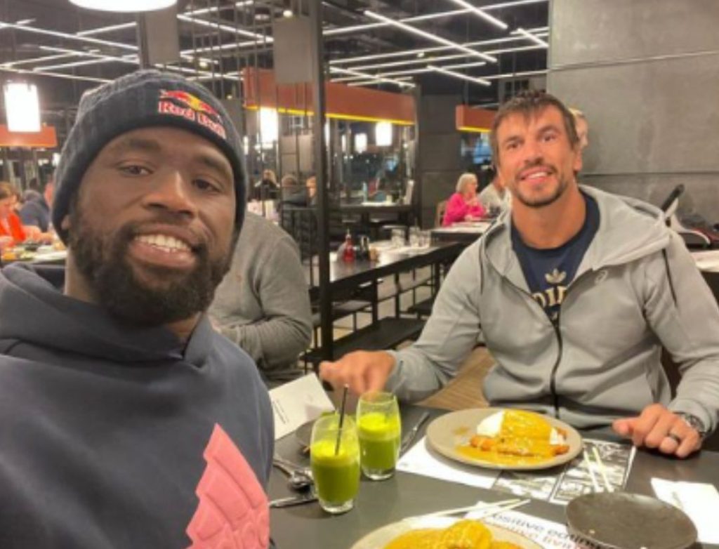 ‘My brother’: Siya Kolisi celebrates Eben Etzebeth on b-day