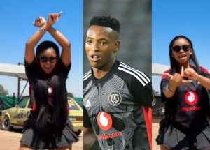 Pirates fans respond to Relebohile Mofokeng and ‘Skeem Saam’ star’s video