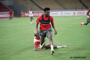 PHOTOS: Black Stars hold intense final training session ahead of Angola meeting on Friday night