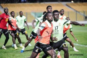 PHOTOS: Black Stars hold second training session in Accra before trip to Angola