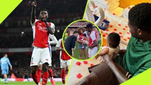 Ghana star Thomas Partey finally reveals daughter’s name