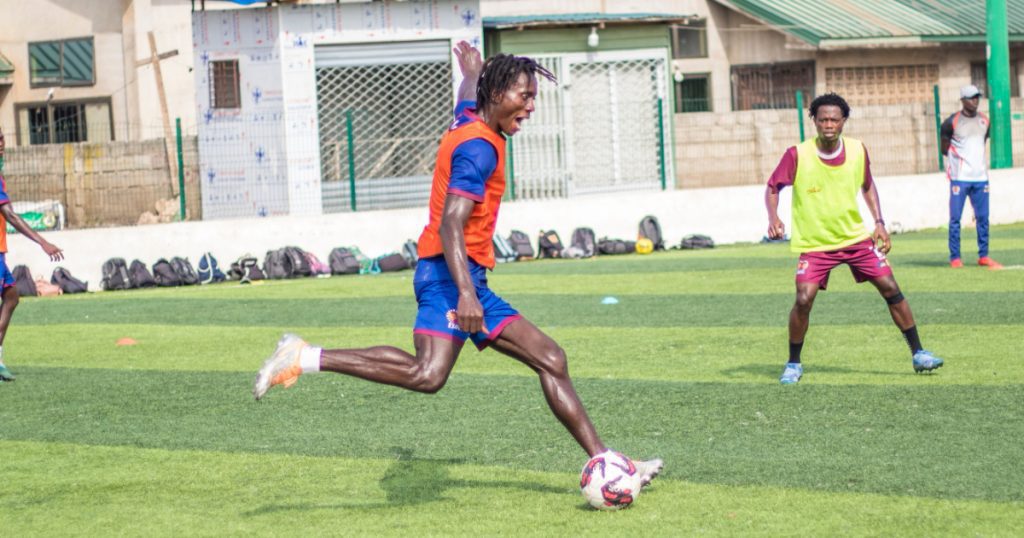 VIDEO: Ebenezer Abban receives special welcome from Heart of Lions teammates after Ghana debut