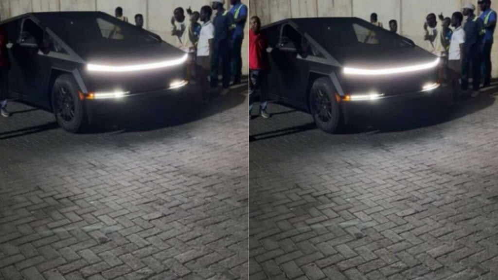 2nd in Ghana: Reactions as GH millionaire clears his Cybertruck Beast from the port