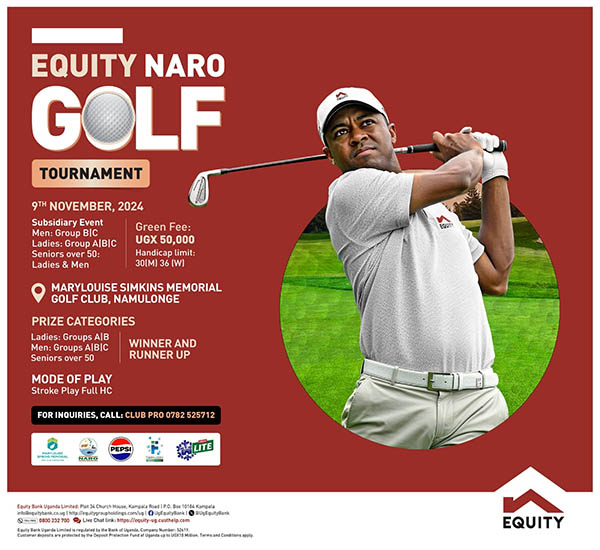 Equity Bank and NARO set stage for 4th annual golf Open