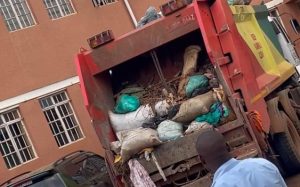 KCCA garbage trucks park for days after being turned away from dumping sites