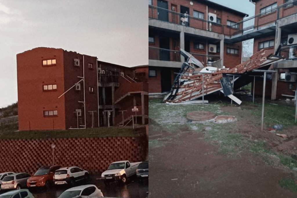 LOOK: Rain and strong winds wreak havoc in KwaZulu-Natal