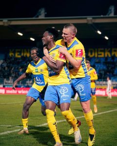 Kelvin Boateng shines with brace in First Vienna FC’s victory over Austria Lustenau