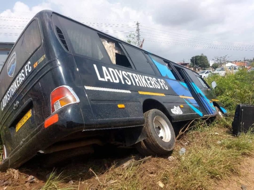 Women’s Premier League: Lady Strikers involved in accident on Tema Motorway