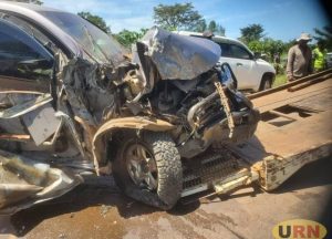 Minister John Mulimba, 3 UPDF Generals survive accident in Nakasongola