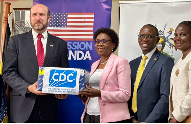 U.S Govt boosts Uganda’s Mpox fight with test kits worth Shs1bn