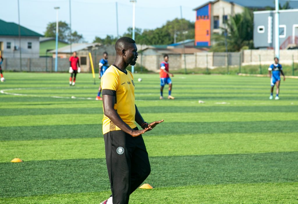 Vision coach Nana Agyemang eager for showdown with Hearts of Oak