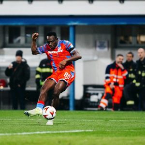 Prince Kwabena Aduâs early strike sets Viktoria Plzen on path to Europa League victory over Real Sociedad